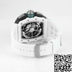 KV Factory Replica Richard Mille RM11 White Ceramic Watches