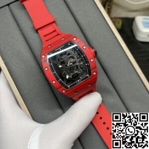 YS Factory Replica Richard Mille RM052 Red Carbon Fiber Case
