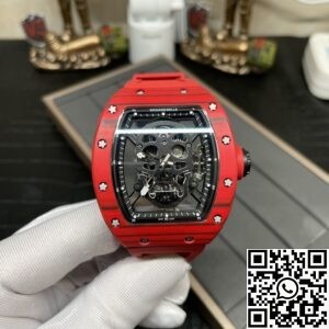 YS Factory Replica Richard Mille RM052 Red Carbon Fiber Case