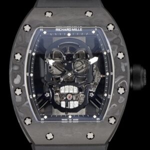 YS Factory Replica Richard Mille RM052 Black Carbon Fiber Case Watch