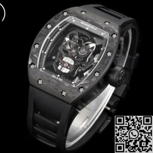 YS Factory Replica Richard Mille RM052 Black Carbon Fiber Case Watch