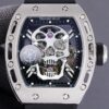 JB Factory Fake Richard Mille RM052 White Carbon Fiber Case