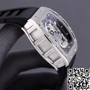 JB Factory Fake Richard Mille RM052 White Carbon Fiber Case
