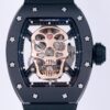 JB Factory Replica Richard Mille RM052 Rose Gold Skull Watch