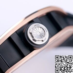 JB Factory Fake Richard Mille RM052 Rose Gold Case Watches