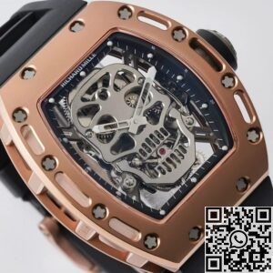 EUR Factory Replica Richard Mille RM052 Rose Gold Case