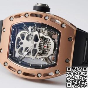 EUR Factory Replica Richard Mille RM052 Rose Gold Case