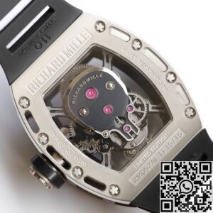 EUR Factory Replica Richard Mille RM052 Diamond Skull Watch
