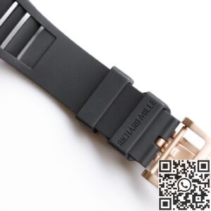EUR Factory Fake Richard Mille RM052 Rose Gold Case With Diamond Dial Watches