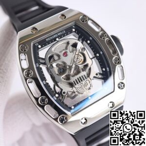 CH Replica Richard Mille RM52 Skeleton Head Watch