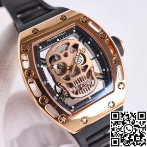 CH Replica Richard  Mille RM52 Rose Gold Watch