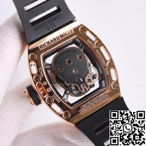 CH Replica Richard  Mille RM52 Rose Gold Watch