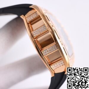 CH Fake Richard Mille RM52 Rose Gold Diamond Watch