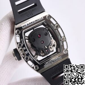 CH Fake Richard Mille RM52 Black Diamond Case Watches