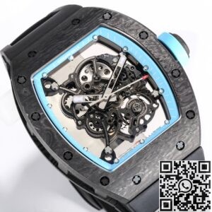 BBR Factory Replica Richard Mille RM055 Blue Dial Watches