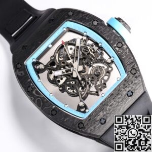 BBR Factory Replica Richard Mille RM055 Blue Dial Watches