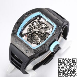 BBR Factory Replica Richard Mille RM055 Blue Dial Watches