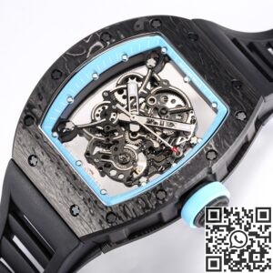 BBR Factory Replica Richard Mille RM055 Blue Dial Watches