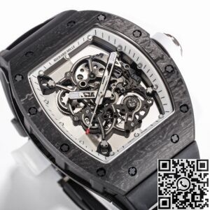BBR Factory Replica Richard Mille RM055 White Dial
