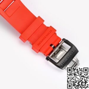 BBR Factory Fake Richard Mille RM055 Red Dial Watch