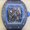 KU Factory Fake Richard Mille RM055 Blue Dial Watches