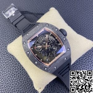 KU Factory Replica Richard Mille RM055 Rose Gold Dial
