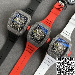 ZF Factory Replica Richard Mille RM35-02 Carbon Fiber Case