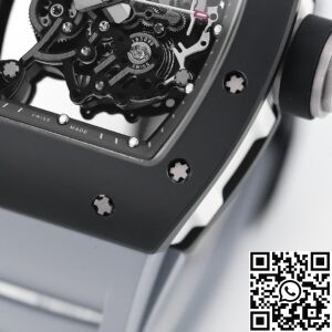 KU Factory Replica Richard Mille RM55 White Dial