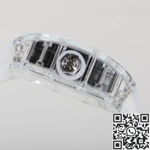 CH Custom Crystal Richard Mille RM055 Black Dial