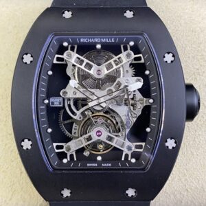 YS Factory Replica Richard Mille RM027 Black Titanium Tourbillon