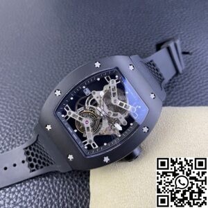 YS Factory Replica Richard Mille RM027 Black Titanium Tourbillon