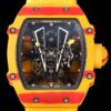 YS Factory Fake Richard Mille RM27-03 Tourbillon Yellow Carbon Fiber