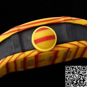 RM Factory Replica Richard Mille RM27-03 Tourbillon Orange Nylon Strap