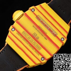 RM Factory Replica Richard Mille RM27-03 Tourbillon Orange Nylon Strap