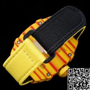 RM Factory Replica Richard Mille RM27-03 Tourbillon Yellow Nylon Strap