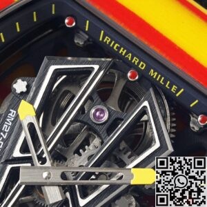 RM Factory Replica Richard Mille RM27-03 Tourbillon Black Nylon Strap Watches