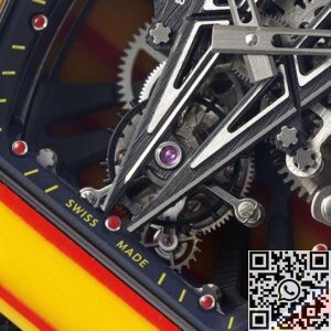 RM Factory Replica Richard Mille RM27-03 Tourbillon Black Nylon Strap Watches