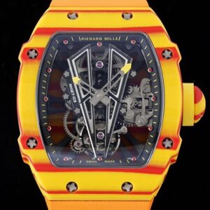 RM Factory Replica Richard Mille RM27-03 Tourbillon Orange Rubber Strap Watch
