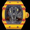 RM Factory Fake Richard Mille RM27-03 Tourbillon Black Rubber Strap Watches