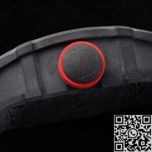 RM Factory Fake Richard Mille RM27-03 Tourbillon Black Rubber Strap