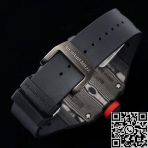 RM Factory Fake Richard Mille RM27-03 Tourbillon Black Carbon Fiber