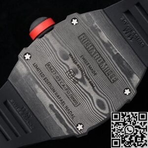 RM Factory Fake Richard Mille RM27-03 Tourbillon Black Carbon Fiber