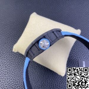RM Factory Fake Richard Mille RM53-01 Tourbillon Blue Nylon Strap Watches