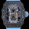 RM Factory Replica Richard Mille RM53-01 Tourbillon Blue Rubber Strap