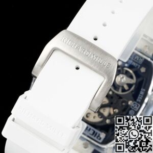 RM Factory Replica Richard Mille RM35-01 Blue Dial White Rubber Strap
