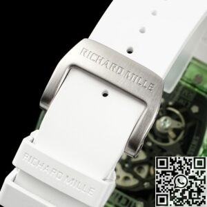 RM Factory Replica Richard Mille RM35-01 Green Crystal White Strap