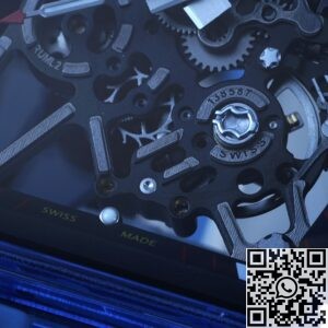 RM Factory Replica Richard Mille RM35-01 Blue Crystal Blue Strap