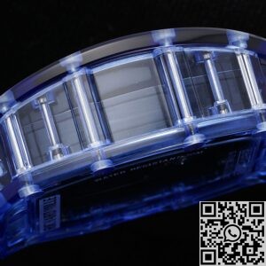 RM Factory Replica Richard Mille RM35-01 Blue Crystal Blue Strap