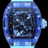 RM Factory Replica Richard Mille RM35-01 Blue Crystal Blue Strap