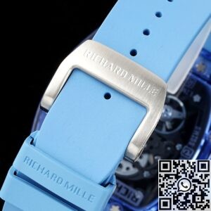 RM Factory Replica Richard Mille RM35-01 Blue Crystal Blue Strap